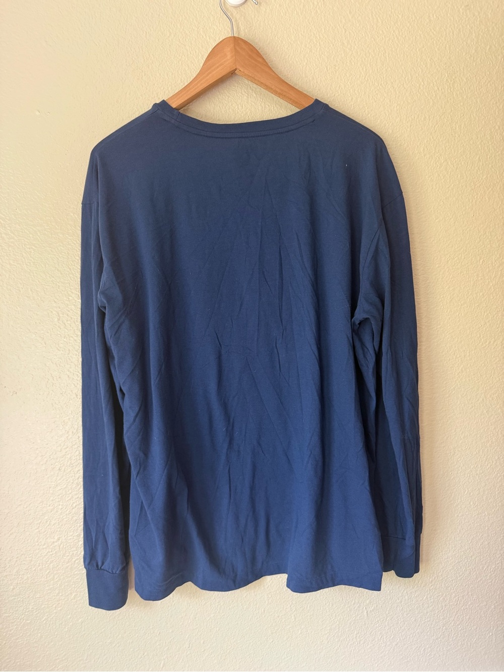 Polo RL Navy Graphic Long Sleeve Tee - Picture 6 of 6
